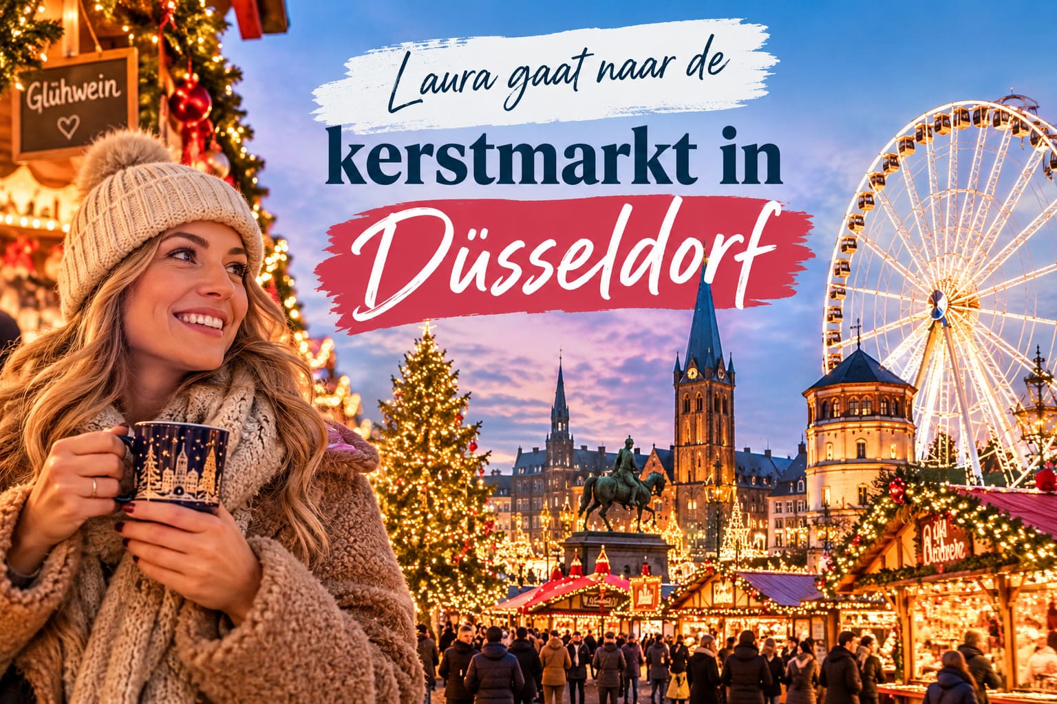 Laura gaat naar de kerstmarkt in Düsseldorf – en ik heb er nu al zin in!