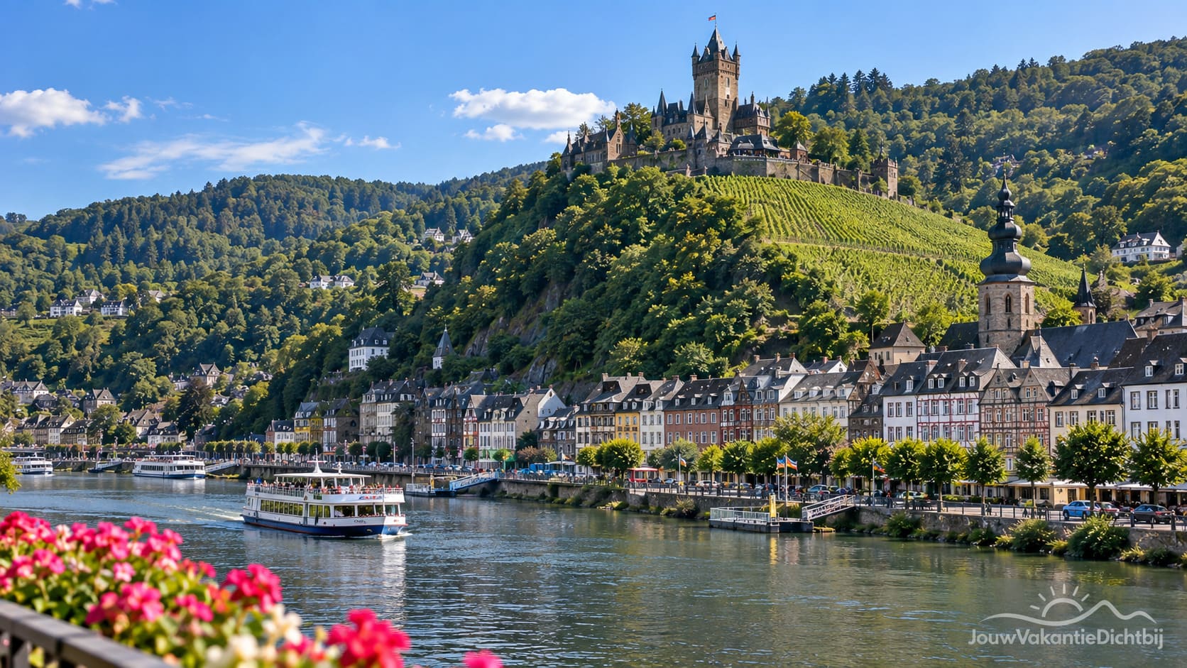 Cochem aan de Moezel: kastelen, wijngaarden en Duitse gezelligheid