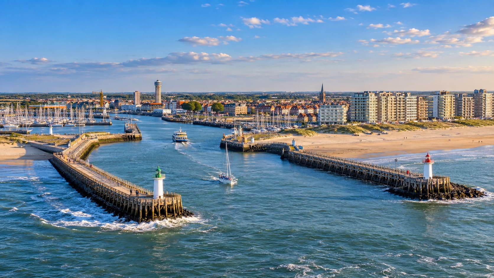 Reisgids Nieuwpoort – strand, haven en Belgische kust
